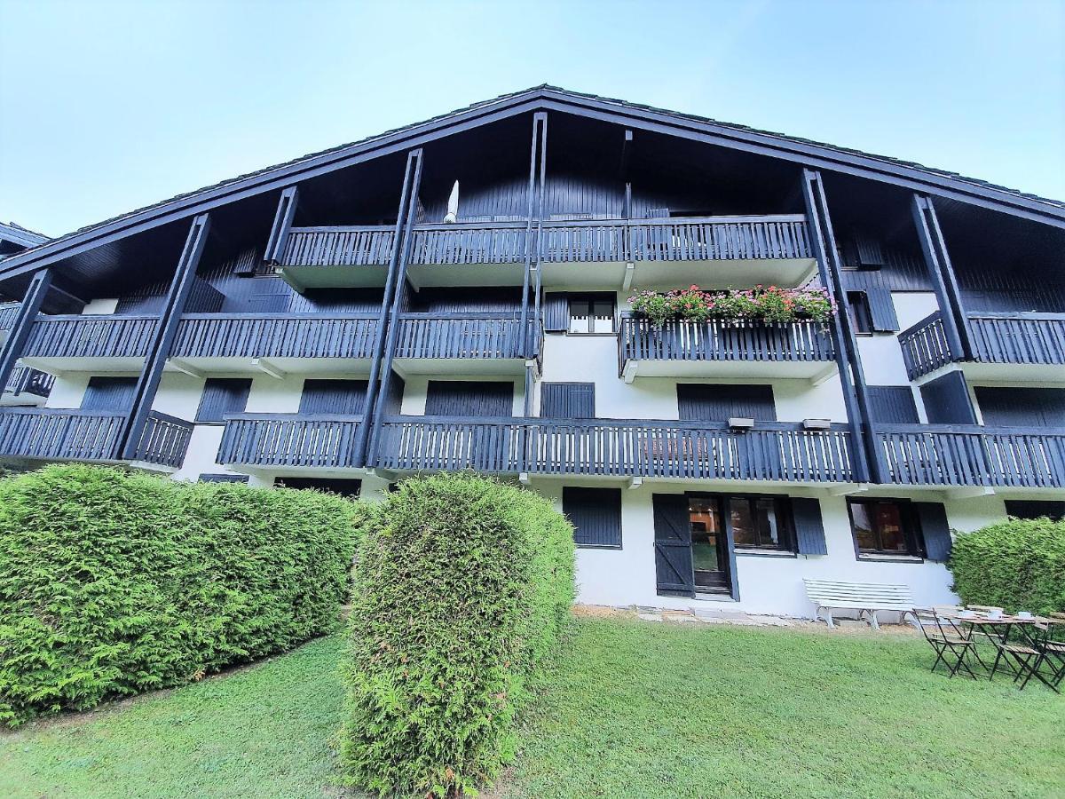 Chamonix Appartement Vue Mont Blanc Avec Jardin Exterior photo